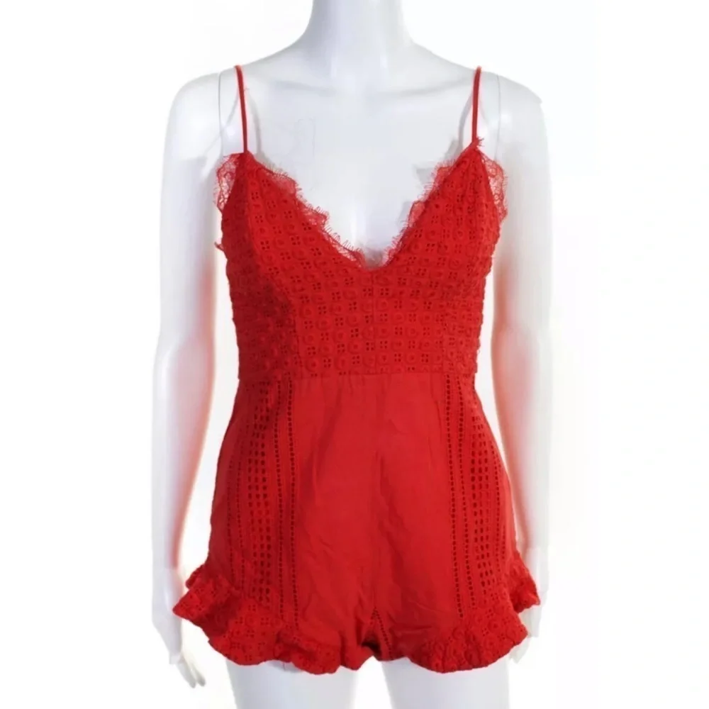 Free People The Jetset Diaries Love Struck Romper